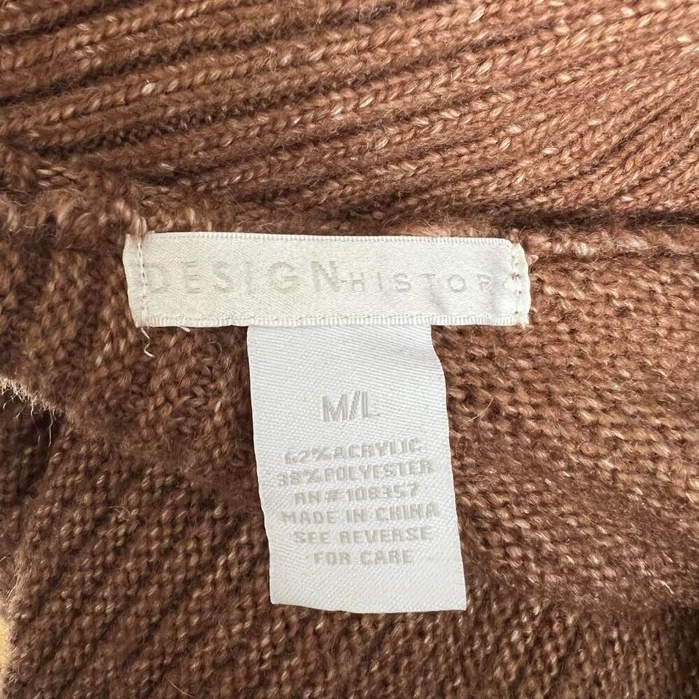 Design-history Women's Brown and Tan Jumper - Picture 4 of 4